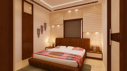 1BHK bedroom interior design malad