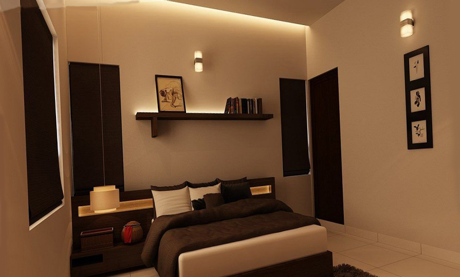 2BHK bedroom interior design