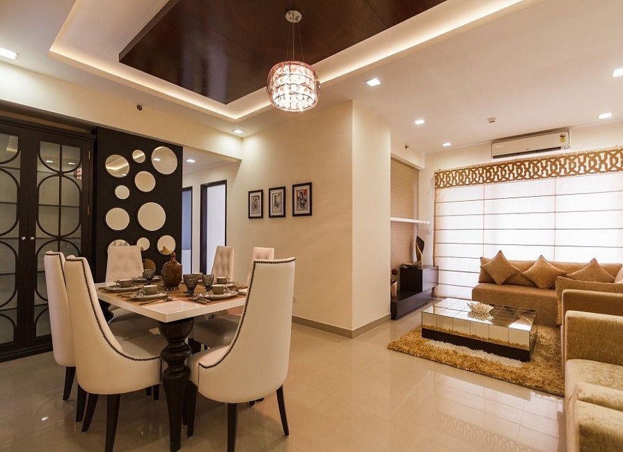 2BHK living room interior design