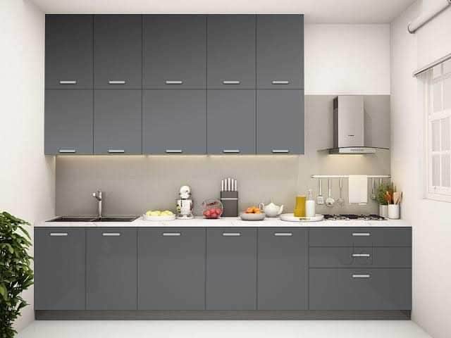 2BHK modular kitchen design borivali west